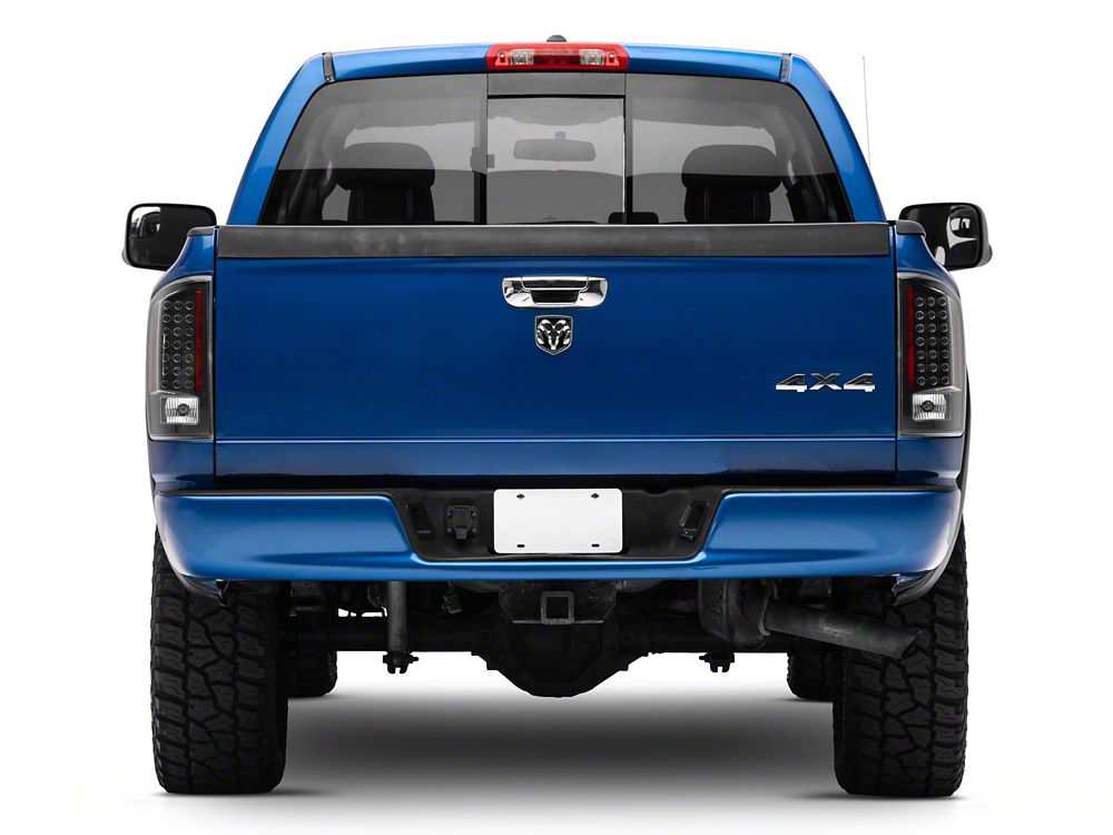 Raxiom LED Tail Lights; Black Housing; Clear Lens (07-08 RAM 1500)