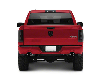 Raxiom LED Tail Lights; Black Housing; Light Smoked Lens (09-18 RAM 1500 w/ Factory Halogen Tail Lights)