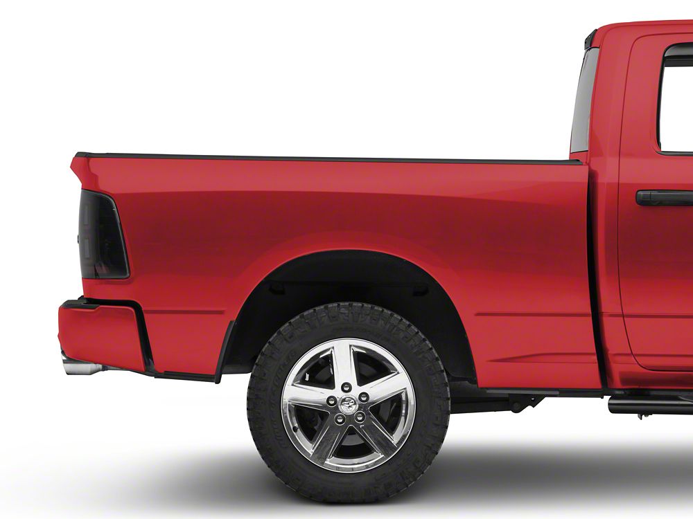Raxiom LED Tail Lights; Black Housing; Light Smoked Lens (09-18 RAM 1500 w/ Factory Halogen Tail Lights)