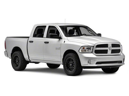 Raxiom LED Halo Headlights; Chrome Housing; Clear Lens (09-18 RAM 1500 w/ Factory Halogen Non-Projector Headlights)