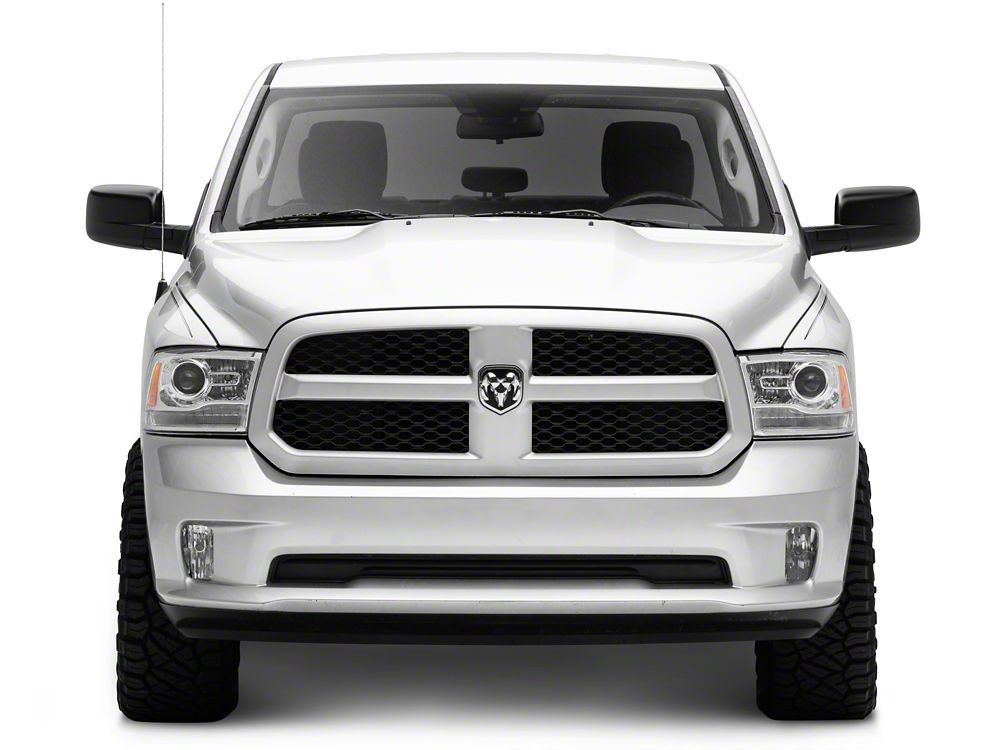 Raxiom LED Halo Headlights with Switchback Turn Signals; Chrome Housing; Clear Lens (09-18 RAM 1500 w/ Factory Halogen Non-Projector Headlights)