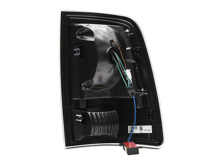 Raxiom Axial Series LED Tail Lights; Black Housing; Clear Lens (09-18 RAM 1500 w/ Factory Halogen Tail Lights)