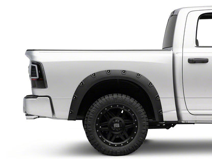 Raxiom Axial Series LED Tail Lights; Black Housing; Clear Lens (09-18 RAM 1500 w/ Factory Halogen Tail Lights)
