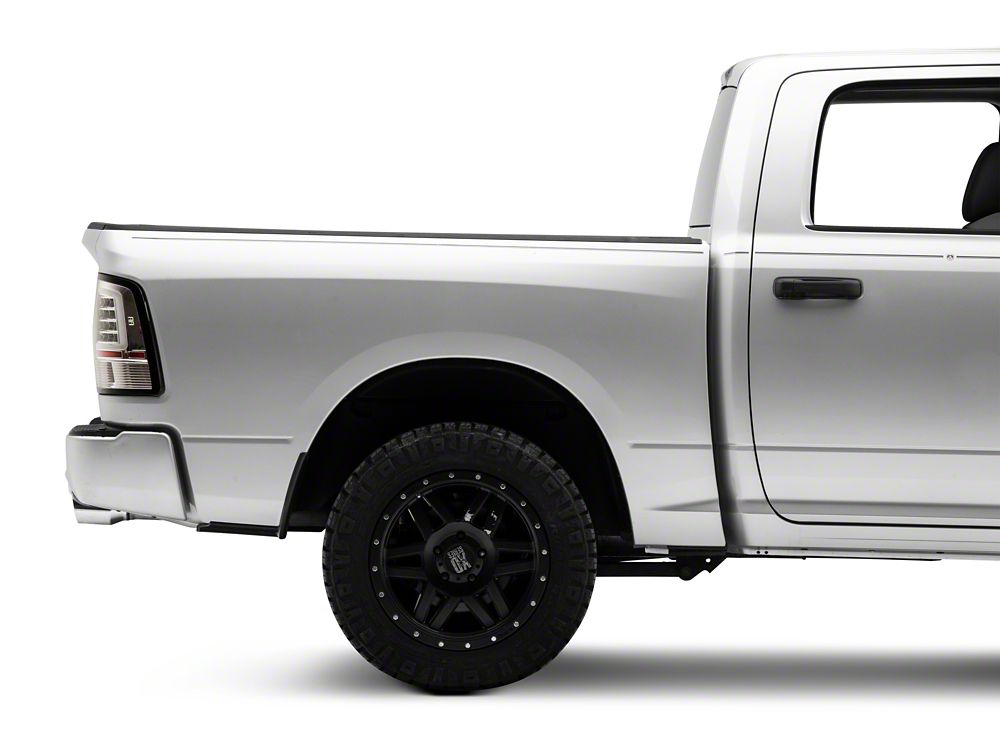 Raxiom Axial Series LED Tail Lights; Chrome Housing; Clear Lens (09-18 RAM 1500 w/ Factory Halogen Tail Lights)