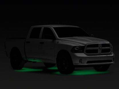 Raxiom Axial Series Multi-Color Underbody Rock Light Kit with Bluetooth Remote (Universal; Some Adaptation May Be Required)