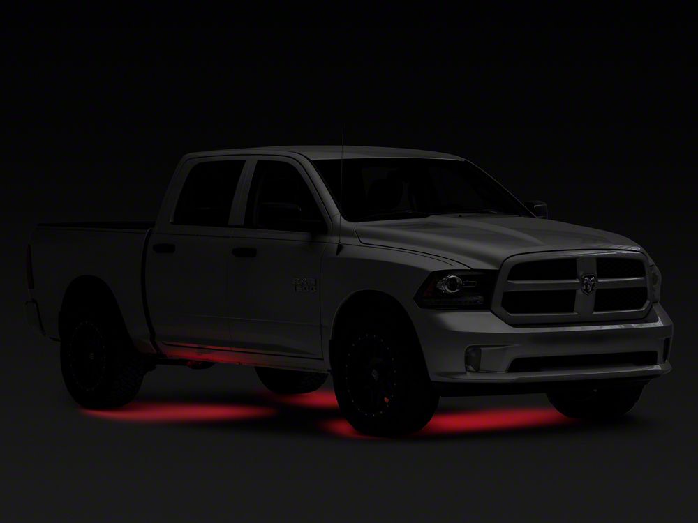 Raxiom Axial Series Multi-Color Underbody Rock Light Kit with Bluetooth Remote (Universal; Some Adaptation May Be Required)