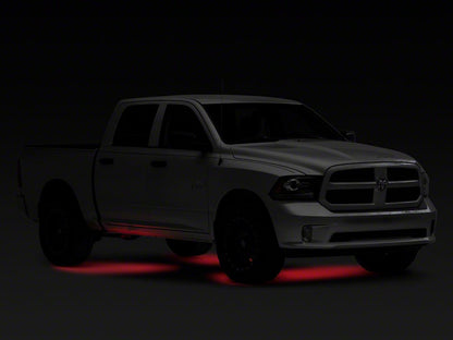 Raxiom Axial Series Multi-Color Underbody Rock Light Kit with Bluetooth Remote (Universal; Some Adaptation May Be Required)