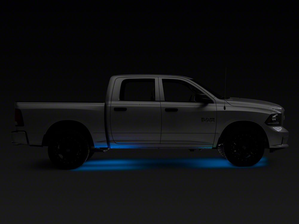 Raxiom Axial Series Multi-Color Underbody Rock Light Kit with Bluetooth Remote (Universal; Some Adaptation May Be Required)