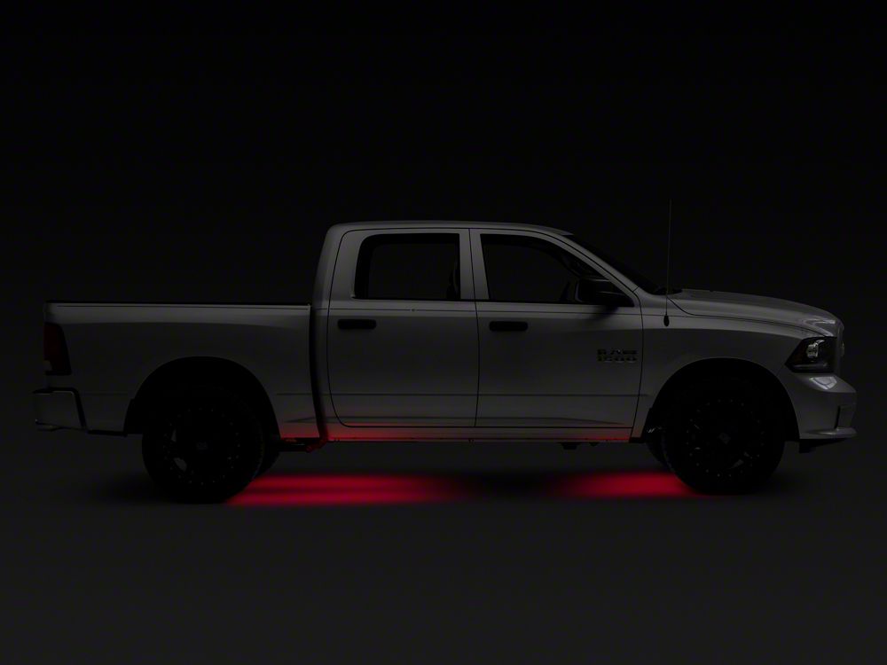 Raxiom Axial Series Multi-Color Underbody Rock Light Kit with Bluetooth Remote (Universal; Some Adaptation May Be Required)