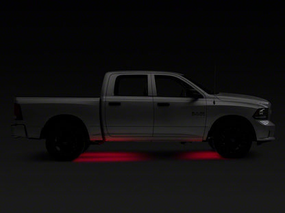 Raxiom Axial Series Multi-Color Underbody Rock Light Kit with Bluetooth Remote (Universal; Some Adaptation May Be Required)