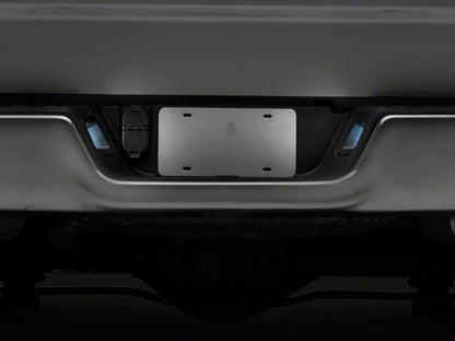 Raxiom Axial Series LED License Plate Lamps; Smoked (13-18 RAM 1500)