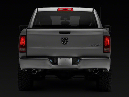 Raxiom Axial Series LED License Plate Lamps; Smoked (13-18 RAM 1500)