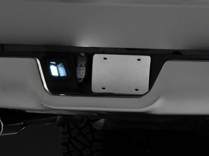 Raxiom Axial Series LED License Plate Lamps; Smoked (13-18 RAM 1500)