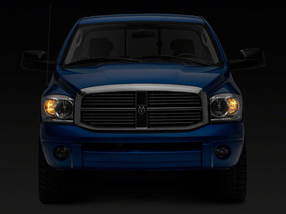 Raxiom Axial Series OEM Style Replacement Headlights; Chrome Housing; Clear Lens (06-08 RAM 1500)