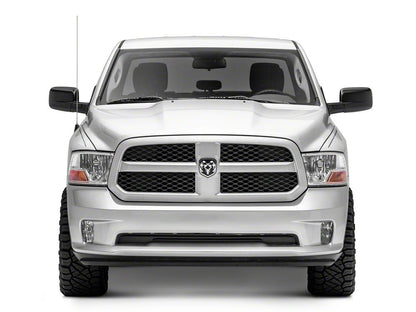 Raxiom Axial Series OEM Style Replacement Headlights with Single Bulb; Chrome Housing; Clear Lens (09-18 RAM 1500 w/ Factory Halogen Non-Projector Headlights)