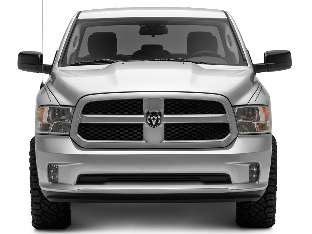 Raxiom Axial Series OEM Style Replacement Headlights with Dual Bulb; Chrome Housing; Clear Lens (09-18 RAM 1500 w/ Factory Halogen Non-Projector Headlights)
