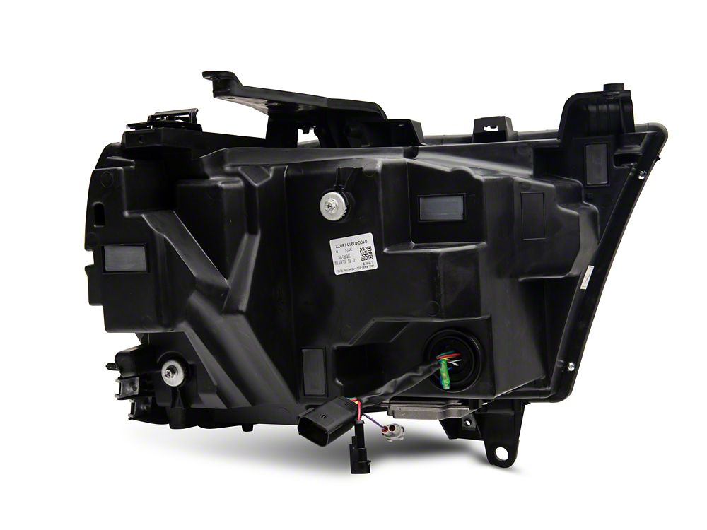 Raxiom LED Headlights; Black Housing; Clear Lens (19-24 RAM 1500 w/ Factory Halogen Headlights)