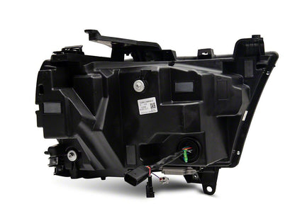 Raxiom LED Headlights; Black Housing; Clear Lens (19-24 RAM 1500 w/ Factory Halogen Headlights)