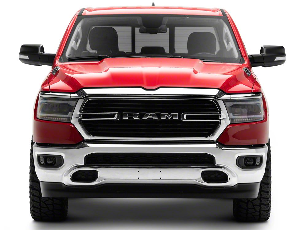 Raxiom LED Headlights; Black Housing; Clear Lens (19-24 RAM 1500 w/ Factory Halogen Headlights)