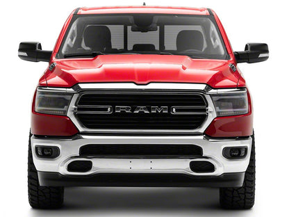 Raxiom LED Headlights; Black Housing; Clear Lens (19-24 RAM 1500 w/ Factory Halogen Headlights)