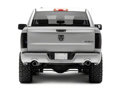Raxiom Axial Series LED Tail Lights; Black Housing; Smoked Lens (09-18 RAM 1500 w/ Factory Halogen Tail Lights)
