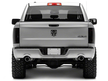 Raxiom Axial Series LED Tail Lights; Black Housing; Smoked Lens (09-18 RAM 1500 w/ Factory Halogen Tail Lights)
