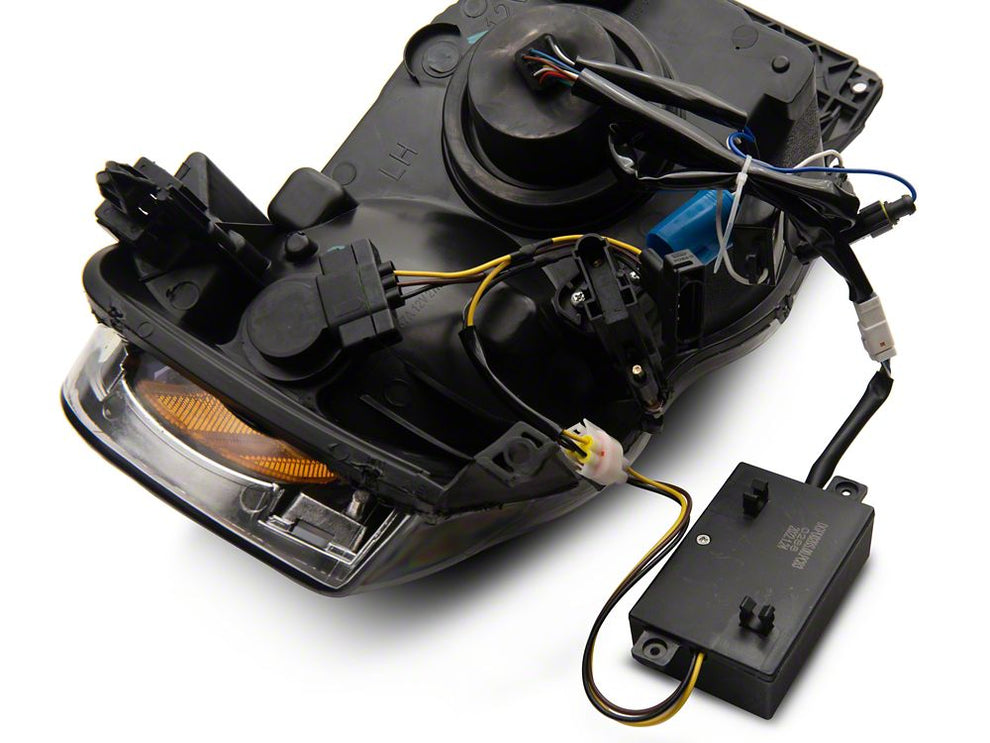 Raxiom Axial Series LED Projector Headlights with Sequential LED Bar;