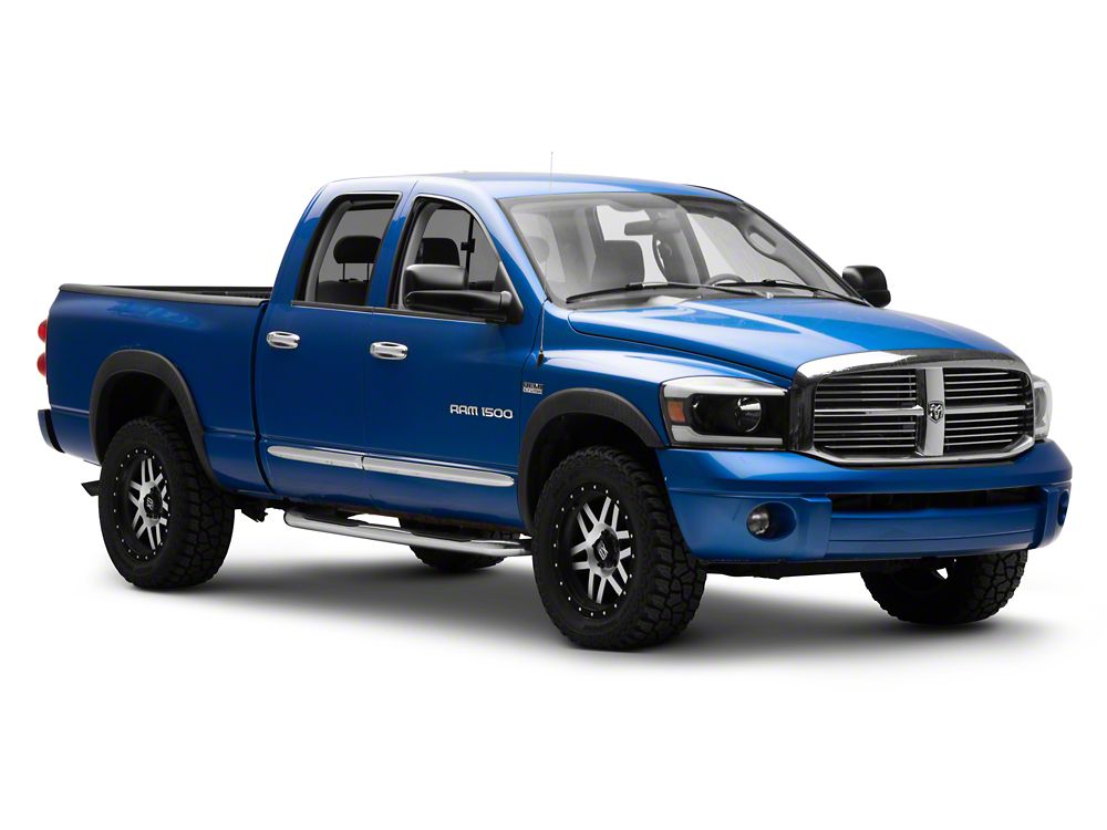 Raxiom Axial Series Headlights with Sequential LED Bar; Black Housing; Clear Lens (06-08 RAM 1500)