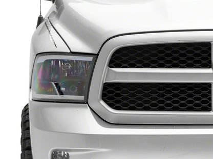 Raxiom Axial Series Headlights with Sequential LED Bar; Black Housing; Clear Lens (09-18 RAM 1500 w/ Factory Halogen Non-Projector Headlights)