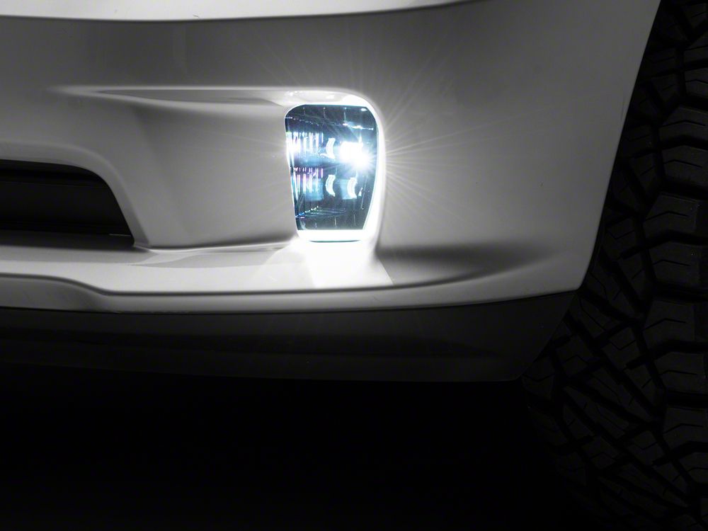 Raxiom Axial Series LED Fog Lights with LED DRL (13-18 RAM 1500, Excluding Rebel)