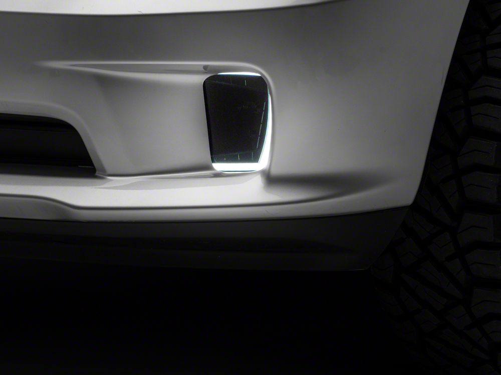 Raxiom Axial Series LED Fog Lights with LED DRL (13-18 RAM 1500, Excluding Rebel)
