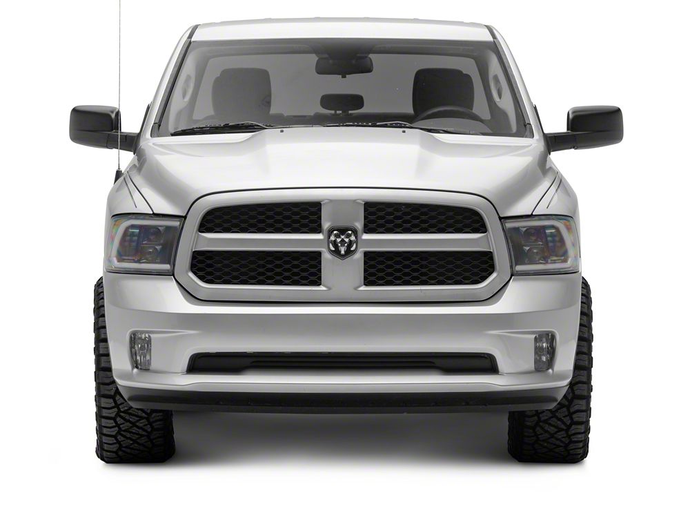 Raxiom LED Halo Surround Headlights; Black Housing; Clear Lens (09-18 RAM 1500)