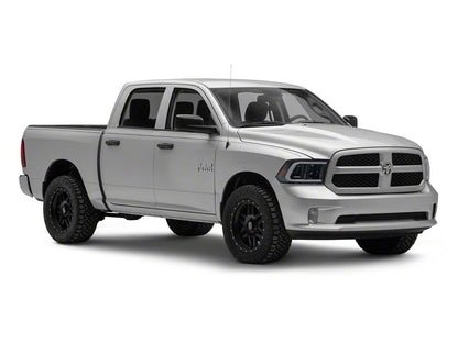 Raxiom LED Halo Surround Headlights; Black Housing; Clear Lens (09-18 RAM 1500)