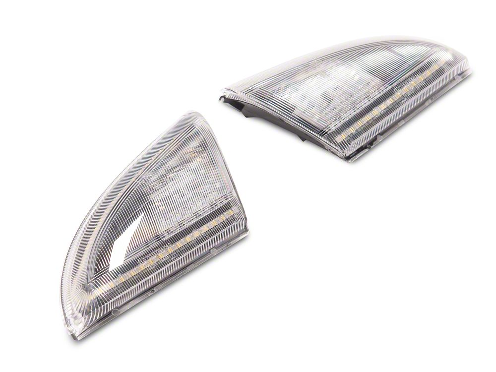 Raxiom Axial Series Mirror LED Turn Signal for Non-Towing Mirrors; Clear (09-18 RAM 1500)