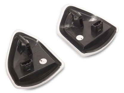 Raxiom Axial Series LED Mirror Turn Signal for OE 4-Pin Mirrors; Clear (21-24 RAM 1500)