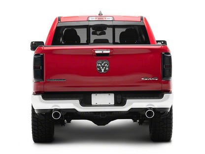 Raxiom CXR Series LED Tail Lights; Black Housing; Smoked Lens (19-24 RAM 1500 w/ Factory Halogen Tail Lights)