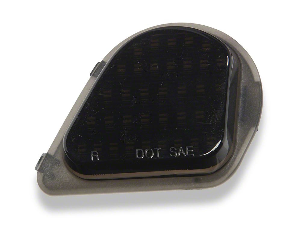 Raxiom Axial Series LED Mirror Puddle Lights; Smoked (10-18 RAM 1500)