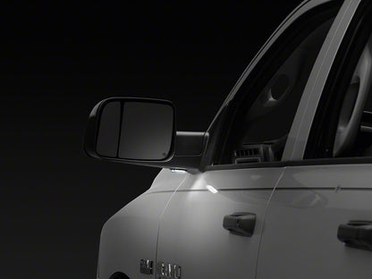 Raxiom Axial Series LED Mirror Puddle Lights; Smoked (10-18 RAM 1500)