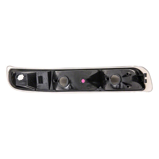 Raxiom Axial Series Euro Turn Signal and Parking Lights; Black (99-01 Silverado 1500)