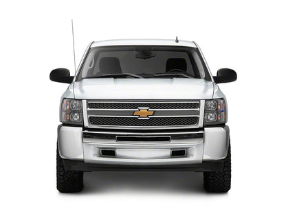 Raxiom Euro Headlights; Black Housing; Clear Lens (07-13 Silverado 1500)