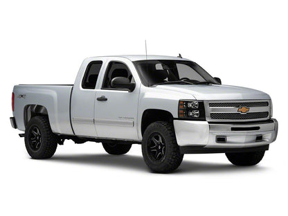 Raxiom Euro Headlights; Black Housing; Clear Lens (07-13 Silverado 1500)