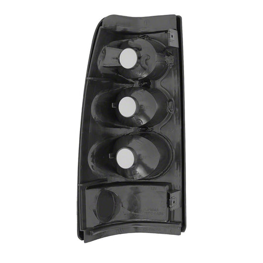 Raxiom Axial Series Tail Lights; Chrome Housing; Red/Clear Lens (99-02 Silverado 1500 Fleetside)