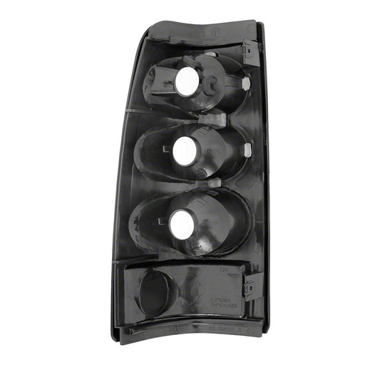 Raxiom Axial Series Tail Lights; Black Housing; Smoked Lens (99-02 Silverado 1500 Fleetside)