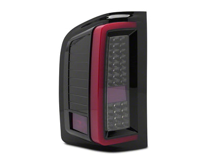 Raxiom G2 LED Tail Lights; Black Housing; Smoked Lens (07-13 Silverado 1500)