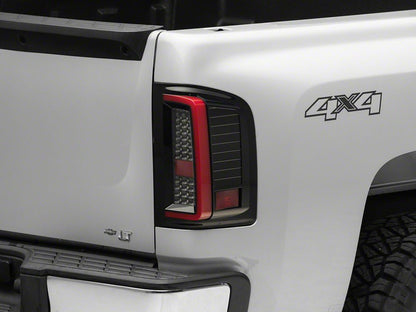 Raxiom G2 LED Tail Lights; Black Housing; Smoked Lens (07-13 Silverado 1500)