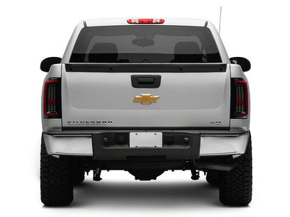 Raxiom G2 LED Tail Lights; Black Housing; Smoked Lens (07-13 Silverado 1500)