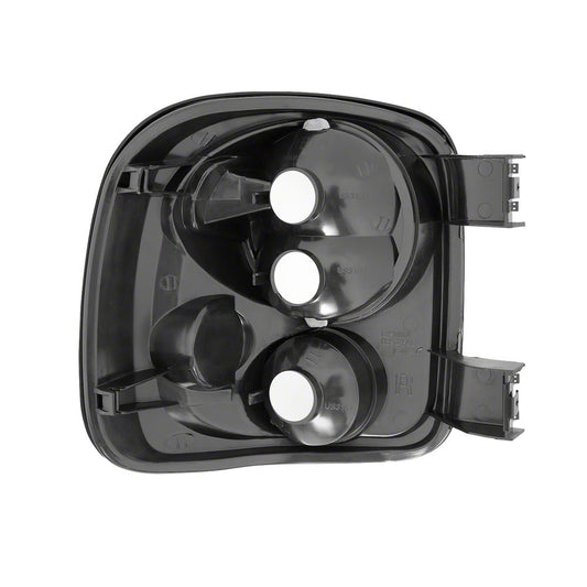 Raxiom Axial Series Tail Lights; Black Housing; Smoked Lens (99-02 Silverado 1500 Stepside)