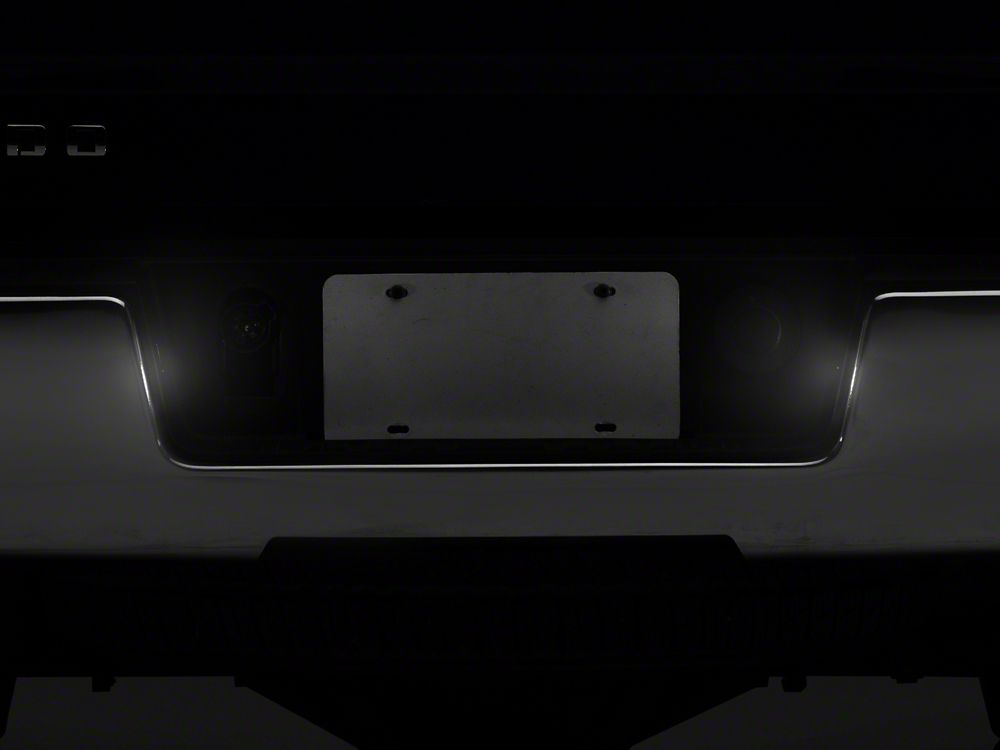 Raxiom Axial Series LED License Plate Lamps (14-18 Silverado 1500)