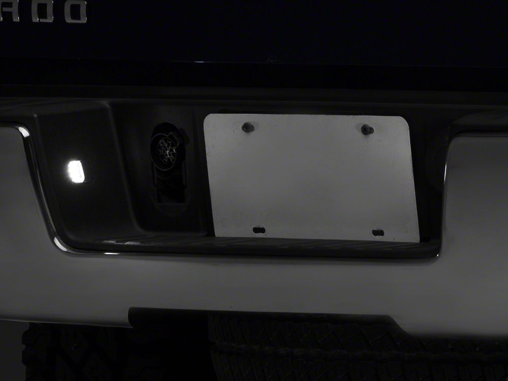 Raxiom Axial Series LED License Plate Lamps (14-18 Silverado 1500)