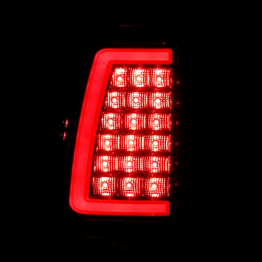 Raxiom Axial Series LED Tail Lights; Chrome Housing; Red/Clear Lens (03-06 Silverado 1500 Fleetside)